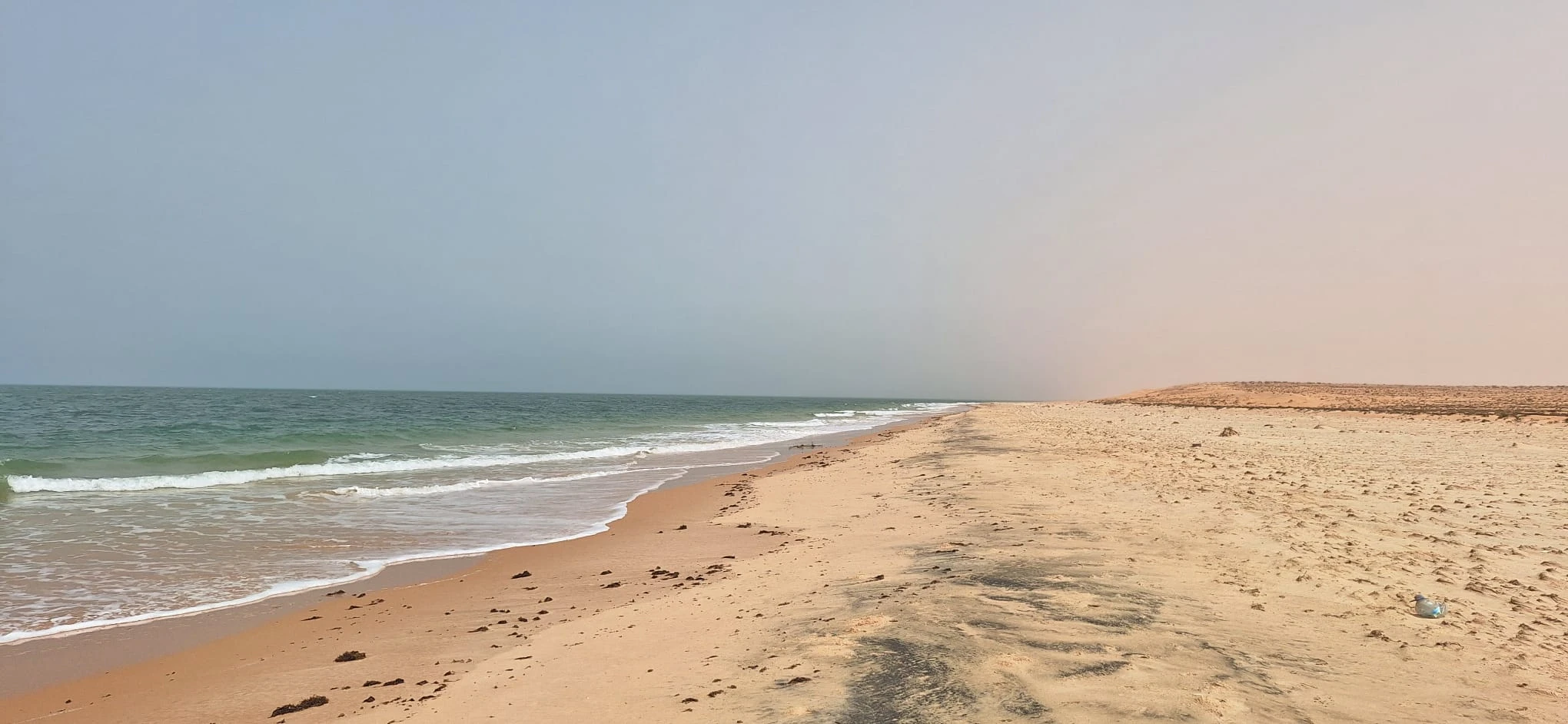 Atlantic coastline near the SAREP project area